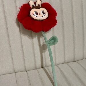 Pop Land Labubu Flower Red, new/no packaging, Asia exclusive